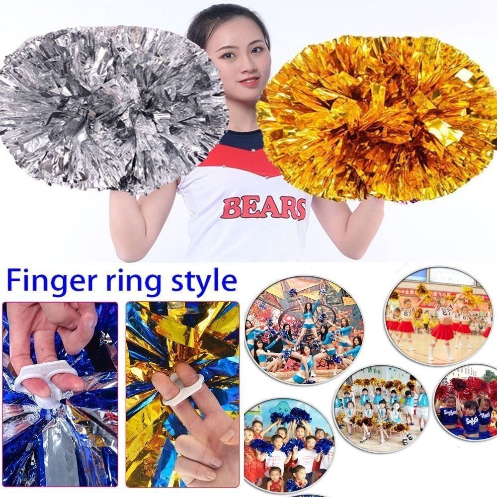 Cheerleading Pom Pom - Pompon da 25 cm in PET