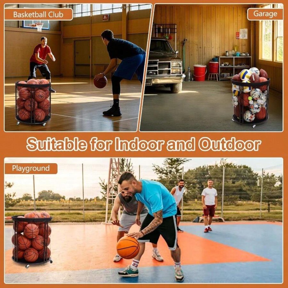 Carrello Portapalloni Resisten - Sports Equipment Organizer Garage recensione e prezzo