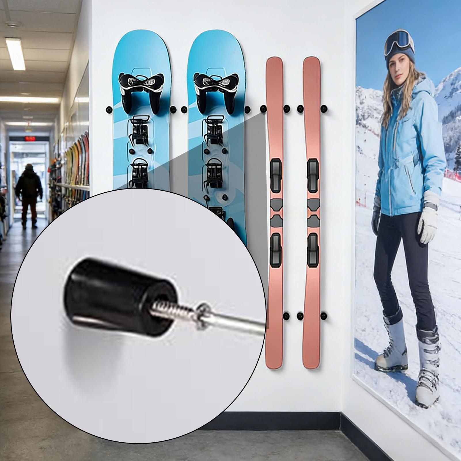 Portaoggetti da parete per sci - Sports Equipment Store recensione e prezzo
