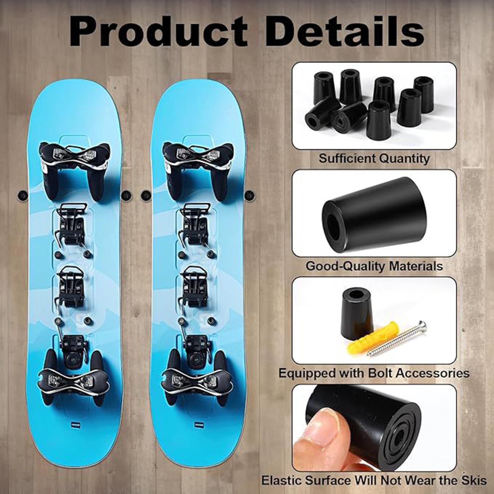 Portaoggetti da parete per sci - Sports Equipment Store recensione e prezzo