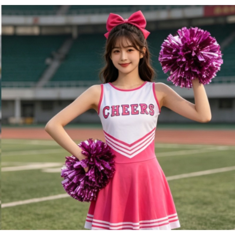 Set Costume da Cheerleader per - Cheerleading Pom Pom recensione e prezzo