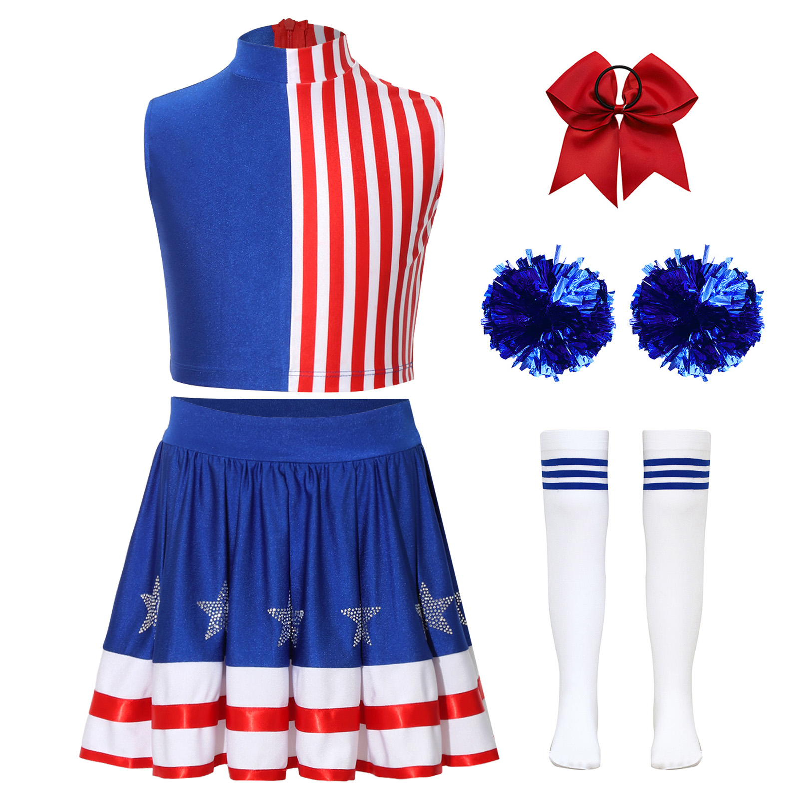 Costume da cheerleader per bam - Cheerleading Pom Pom recensione e prezzo