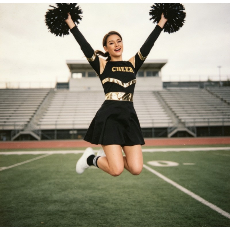 Costume da Cheerleader Europeo - Cheerleading Pom Pom recensione e prezzo