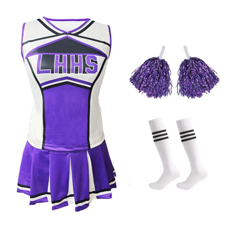 Costume da cheerleader da donn - Cheerleading Pom Pom recensione e prezzo
