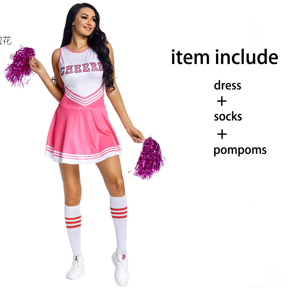 Donne adulte Cheerleader Unifo - Cheerleading Pom Pom recensione e prezzo