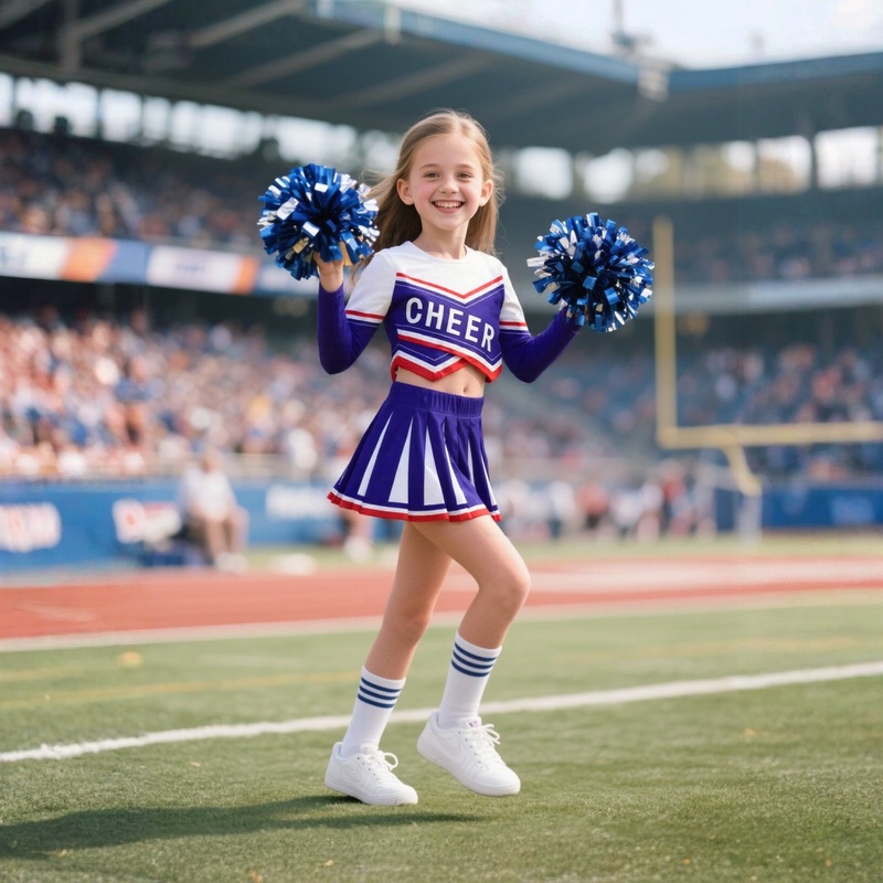 Costume da Cheerleader per Rag - Cheerleading Pom Pom recensione e prezzo